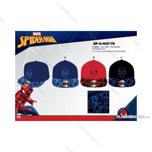 Šiltovka spiderman dorast chlapčenská (54-56 cm) SETINO SP-A-HAT-76
