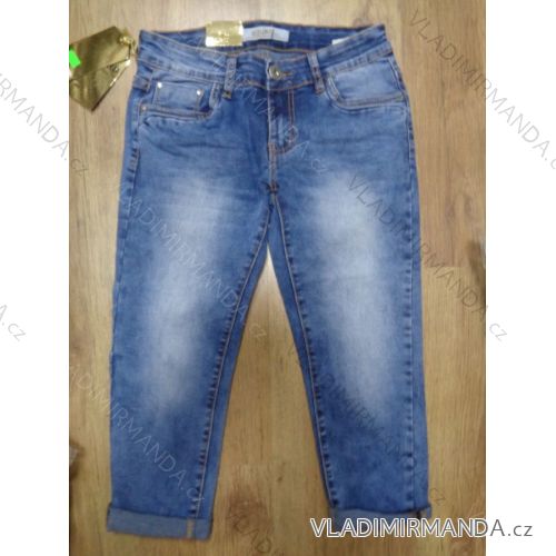 Rifle jeans 3/4 dámske (25-31) Gourde GD2286
