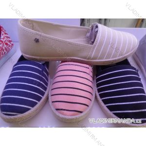 Espadrilky dámske prúžok (36-41) OBUV OBB18B744-1
