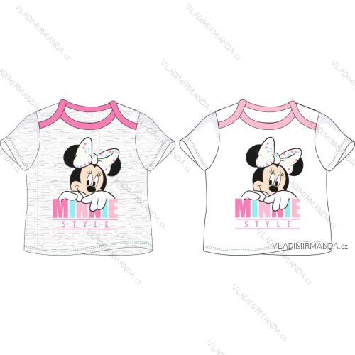 Tričko krátky rukáv minnie mouse dojčenskej dievčenské bavlnené (68-86) ePlus DIS MF 51 02 840/D/42