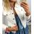 Bunda sako dlhý rukáv dámska (xs-xl) RE-DRESS RE5101-1

