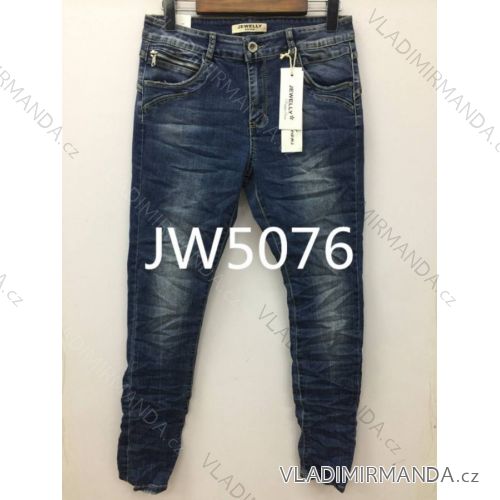 Rifle jeans úzke dlhé dámske (xs-xl) Jewell LEXXURY JW5076
