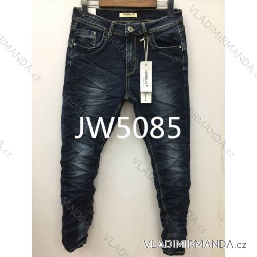 Rifle jeans úzke dlhé dámske (xs-xl) Jewell LEXXURY JW5085
