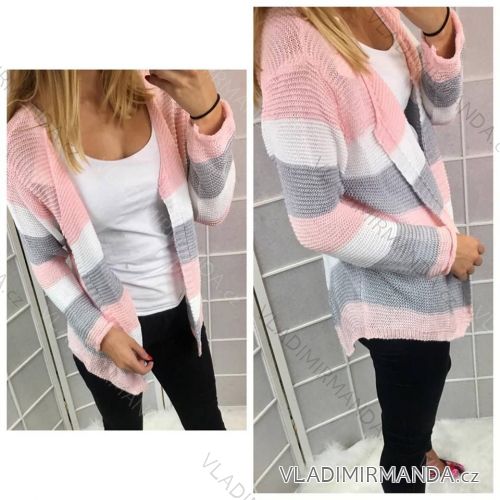 Cardigan sveter dámsky (uni sl) Talianska MODA IM718300
