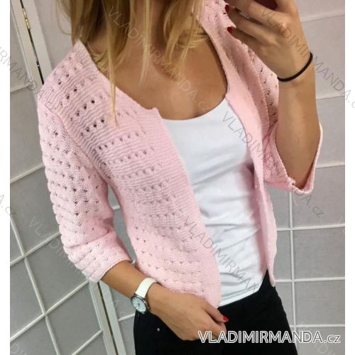 Cardigan pletený dámsky (uni sl) Talianska MODA IM718301
