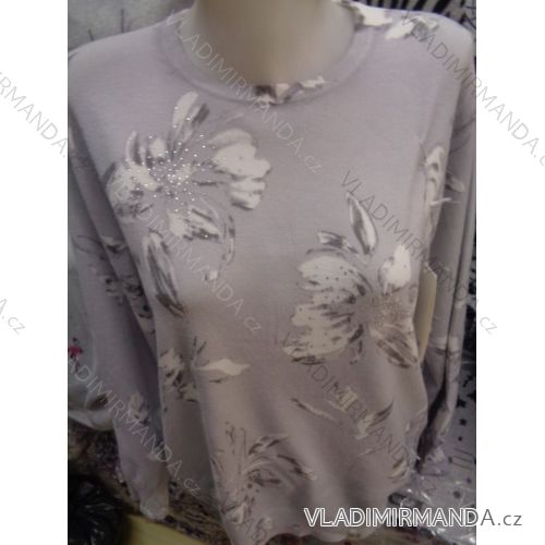 Sveter slabý dlhý rukáv dámsky (l-3XL) PM FASHION polski moda PM118176
