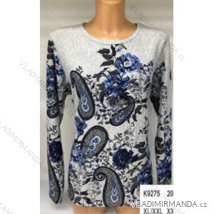 Tričko tunika 3/4 dlhý rukáv dámske (l-3XL) ERBOSSI PM118201
