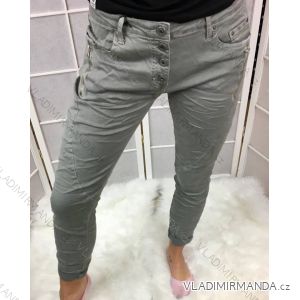 Nohavice rifle jeans dámske (xs-xl) FASHION JEANS IM53D-6192/3
