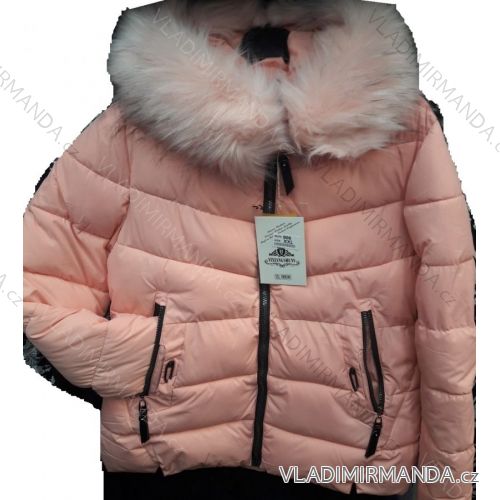 Bunda krátka zimná dámska (m-2xl) Poľsko MODA PM218906