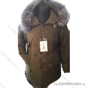 Kabát parka zimné prešívania s kožušinkou dámsky (s-xl) Poľsko IM1018T2662Y