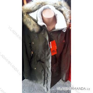 Kabát parka dámska teplá s kožušinkou LHD fashion (3XL-6XL) LHD-MV-9911