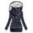 Mikina s kapucňou na zips dámska (s-xl) LHD FASHION LHD-D539