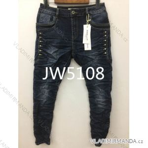 Rifle jeans úzke dlhé dámske (xs-xl) Jewell LEXXURY JW5108