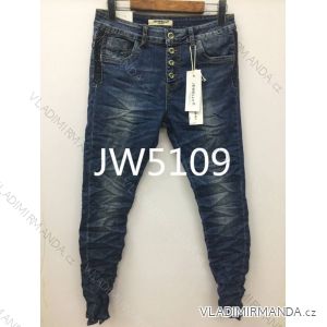 Rifle jeans úzke dlhé dámske (xs-xl) Jewell LEXXURY JW5109