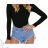 Body dlhý rukáv dámske (sl) AFASHION AF18100