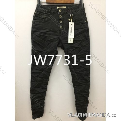 Rifle jeans úzke dlhé dámske (xs-xl) Jewell LEXXURY MA118JW7731-5