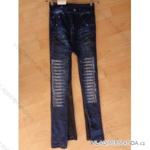 Legíny teplé dlhé dámske (m-2xl) SAL SMILING JEANS GC-17