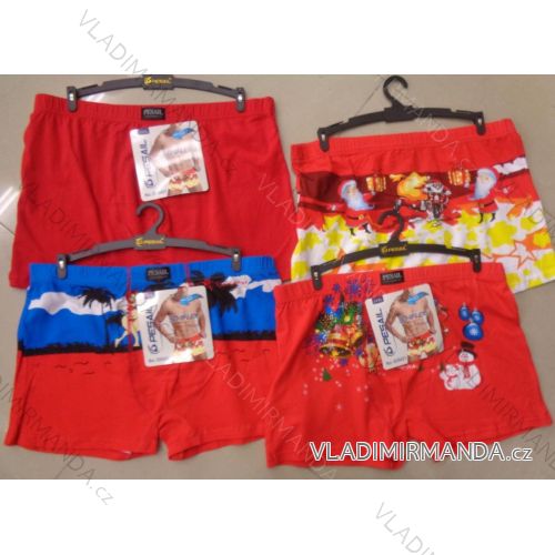 Boxerky pánske vianočný motív (l-3XL) PESAIL G55421

