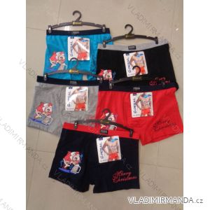 Boxerky pánske bavlnené vianočný motív (l-3XL) PESAIL G55416