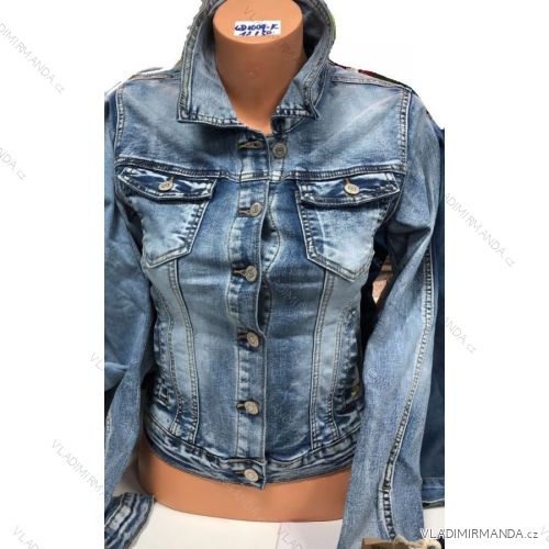 Bunda riflová jeans dámska (xs-xl) Gourde MA119GD1009-K