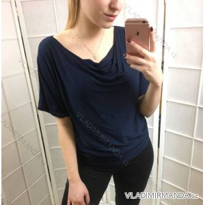 Tričko krátky rukáv dámske (uni L-XXL) TALIANSKÁ MÓDA IM119011