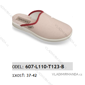 Papuče šlapky dámske (37-42) Mjartan OBUV 607-L110-T123-B