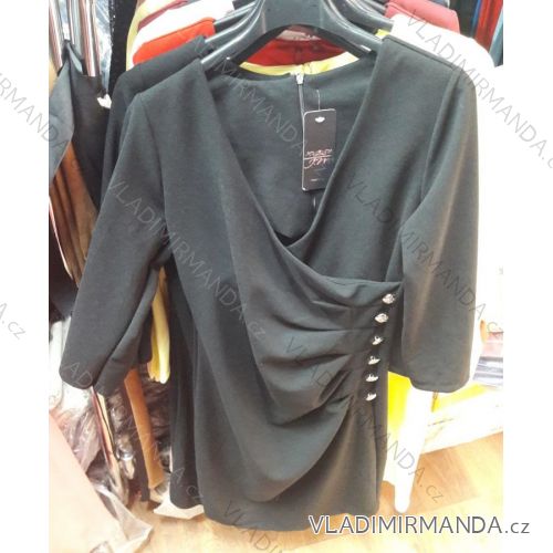 Šaty elegantné krátke dámske (uni sl) Talianska MODA IM919122