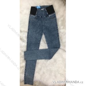 Nohavice rifle skinny dámske s gumou (26-32 / xs-xxl) Amore and Jeans MA519RO22