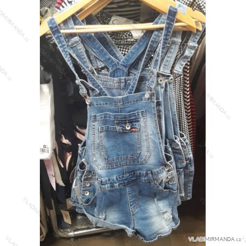 Kraťasy riflové s trakmi dámske (xs-xl) RE-DRESS JEANS IM919RE719