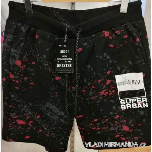 Kraťasy tepláky 3/4 krátke pánske (m-2xl) EPISTER 58201