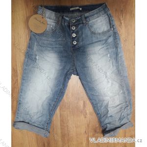 Rifle jeans 3/4 dámske (34-44) New Play MA1191268-2