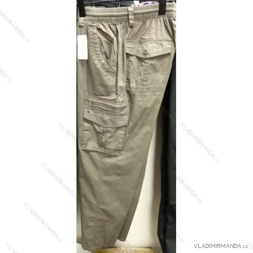 Nohavice pánske nadrozmerné (l-4XL) BATYBAT19QNAM-kaki-TUI-Khoa