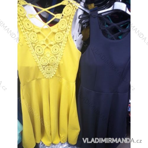 Šaty elegantné krátke dámske (uni s / m) Talianska MODA IM919399