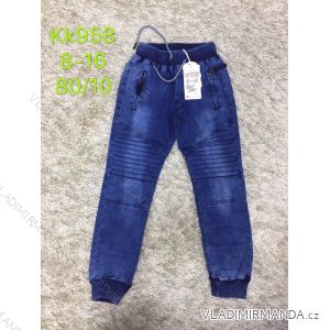 Rifle jeans slabé jarné dorast chlapčenské (8-16 LET) SAD SAD19KK958