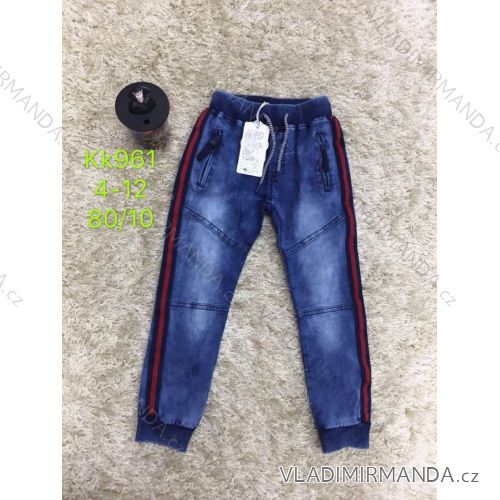 Rifle jeans slabé jarné detské dorast chlapčenské (4-12 LET) SAD SAD19KK961-1