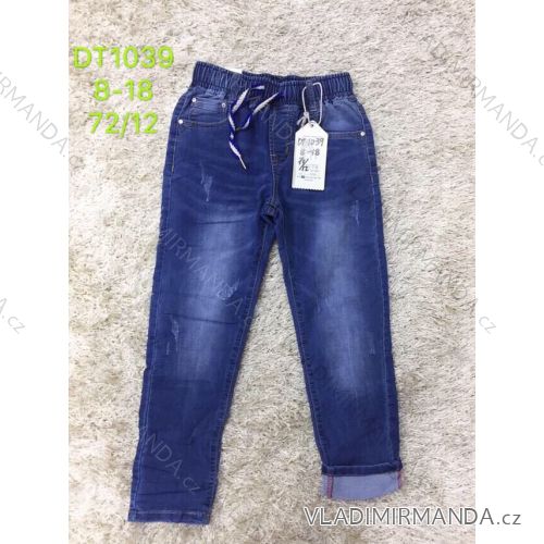 Rifle jeans slabé jarné dorast chlapčenské (8-18 LET) SAD SAD19DT1039