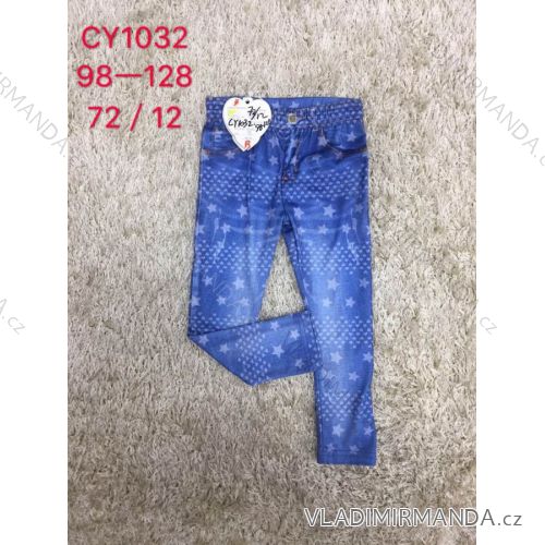 Rifle jeans džegíny dievčenské (98-128) SAD SAD19CY1032