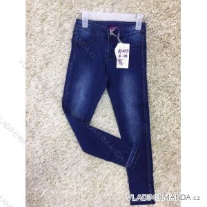 Rifle jeans slabé jarné dorast dievčenské (8-18 LET) SAD SAD19DT033