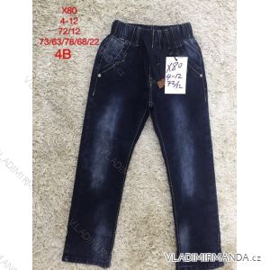 Rifle jeans slabé detské dorast dievčenské (4-12 rokov) SAD SAD19X80