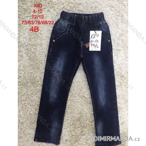 Rifle jeans slabé detské dorast dievčenské (4-12 rokov) SAD SAD19X80