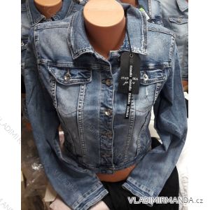 Bunda riflová jeans dámska (s-2xl) Ytaimaska MA119CY-208