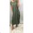 Šaty dlhé letné krátky rukáv dámske oversize (uni m / l) Taliansko MÓDA IM819018