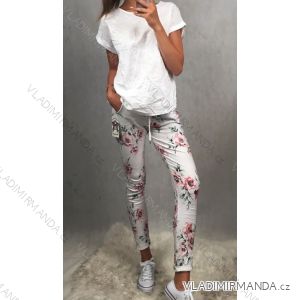 Tričko krátky rukáv dámske (uni s / m) TALIANSKA MODA IM91915043