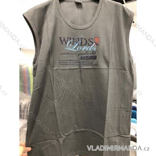 Tričko bez rukávov pánske nadrozmerné (3XL-6XL) DYNAMIC OBS19017
