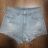 Kraťasy riflové dámske (25-29) Gourde JEANS MA119GD1629-DK