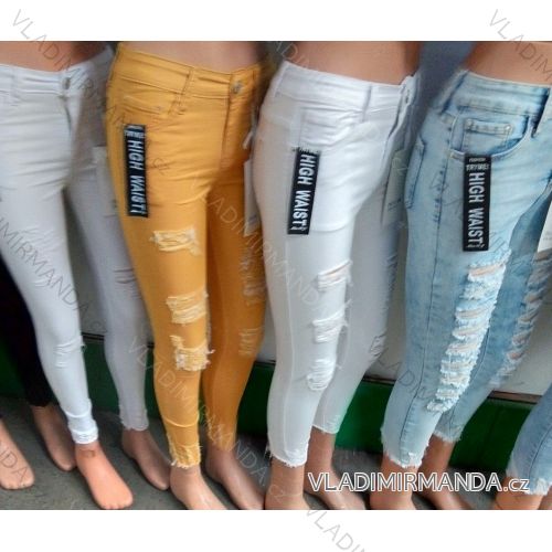 Rifle jeans slabé dámske (xs-xl) TALIANSKO MA719002
