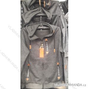 Mikina na zips s kapucňou pánska (L-3XL) HKD HKD19001-164