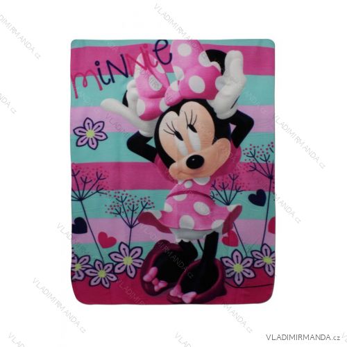 Deka přikrývka minnie mouse dětská dívčí (100*140 cm) SETINO MIN-H-BLANKET-63