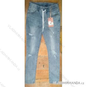 Nohavice rifle skinny dámske (xs-xl) Yes Pink MA519WL1189