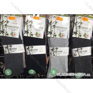 Ponožky zdravotný lem bambusové dámske (35-42/mix) AMZF B-8034
